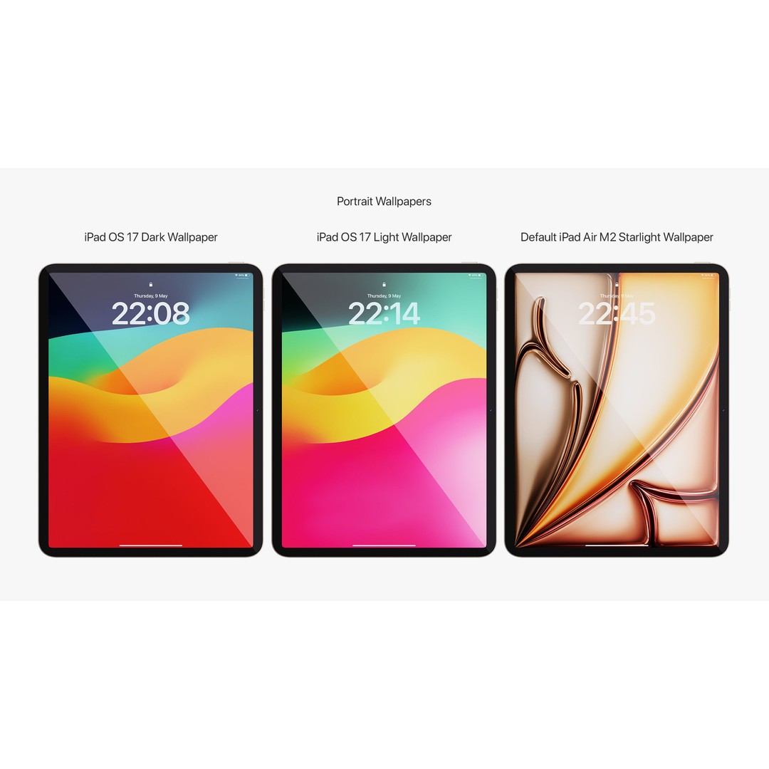 Apple iPad Air 13 Inch 3D Model – PBR Textures, FBX, OBJ Formats - View 10