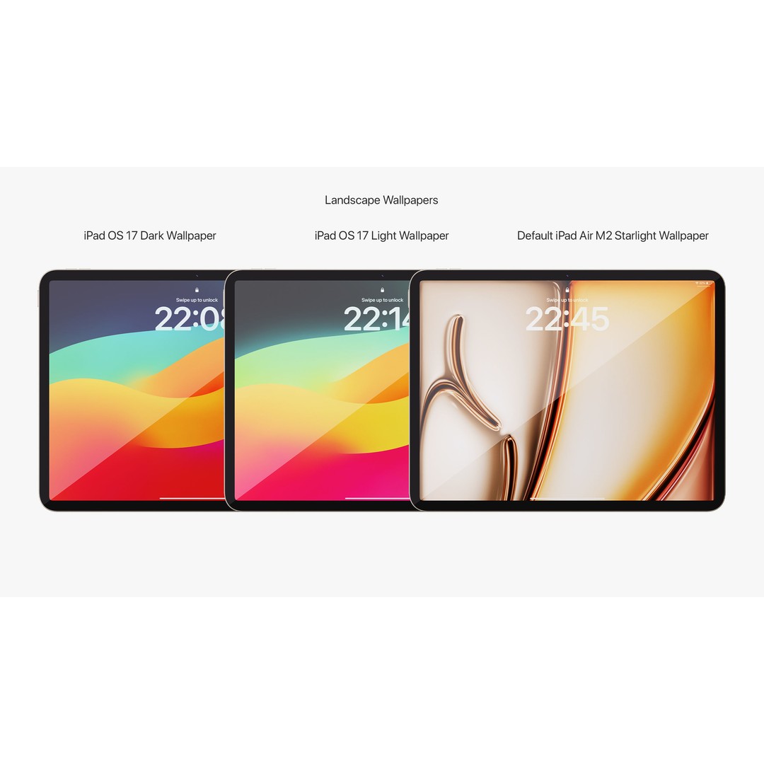 Apple iPad Air 13 Inch 3D Model – PBR Textures, FBX, OBJ Formats - View 14