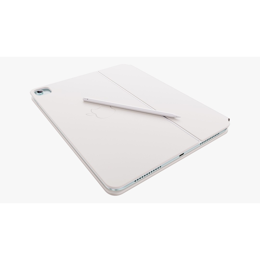 Apple iPad Air 13 Inch 3D Model – PBR Textures, FBX, OBJ Formats - View 28