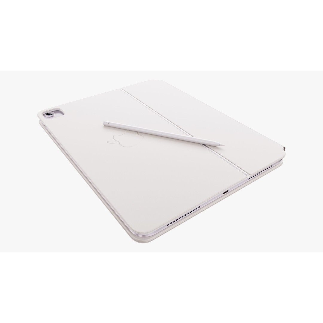 Apple iPad Air 13 Inch 3D Model – PBR Textures, FBX, OBJ Formats - View 31