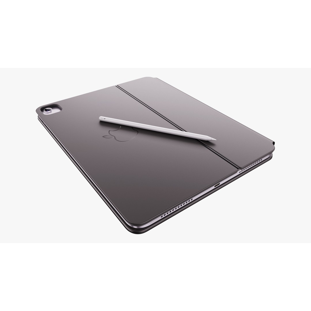 Apple iPad Air 13 Inch 3D Model – PBR Textures, FBX, OBJ Formats - View 33