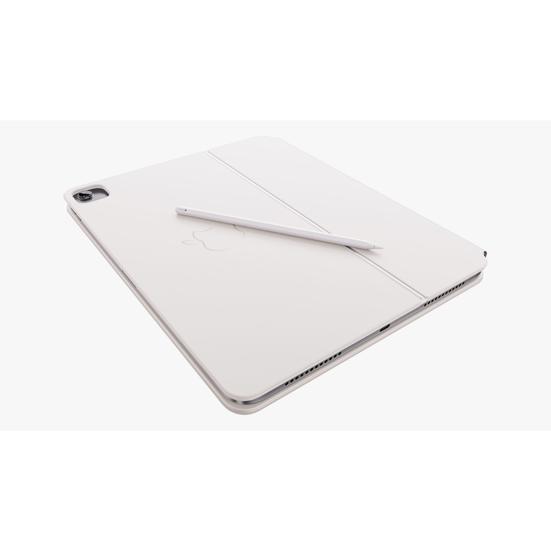 Apple iPad Air 13 Inch 3D Model – PBR Textures, FBX, OBJ Formats - View 38