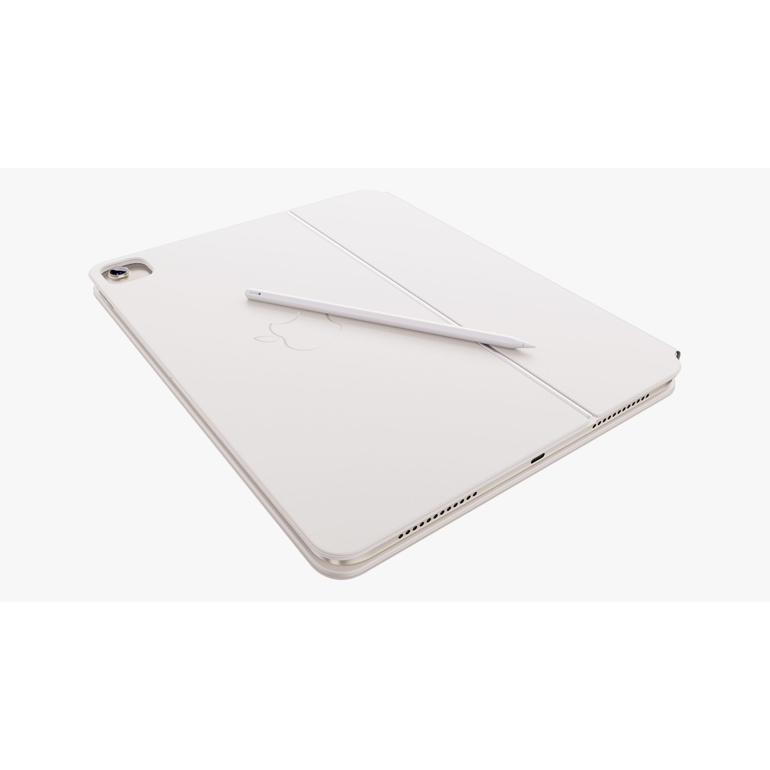 Apple iPad Air 13 Inch 3D Model – PBR Textures, FBX, OBJ Formats - View 41