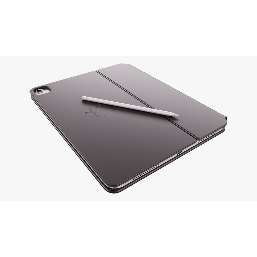 Apple iPad Air 13 Inch 3D Model – PBR Textures, FBX, OBJ Formats - View 43