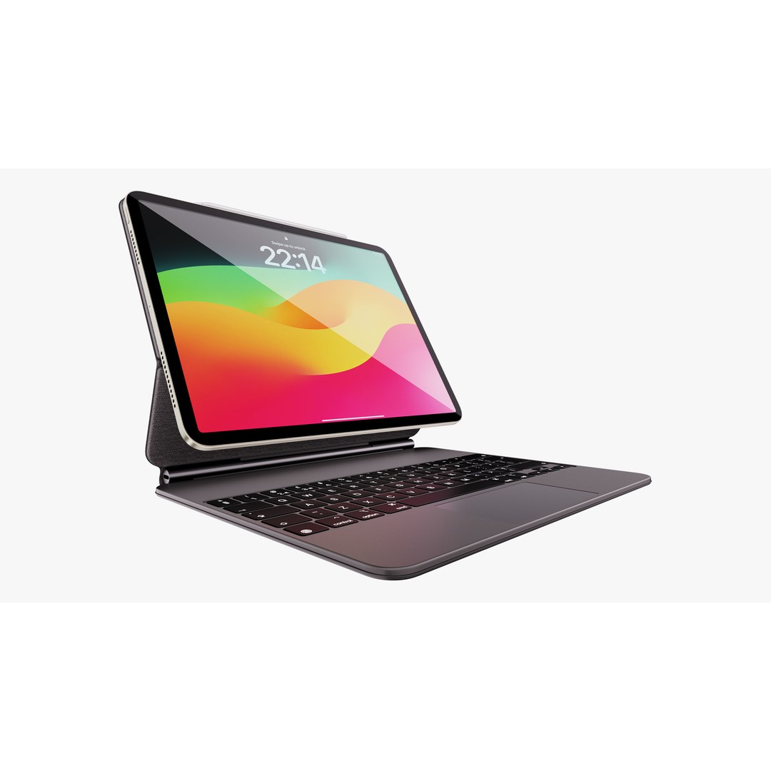 Apple iPad Air 13 Inch 3D Model – PBR Textures, FBX, OBJ Formats - View 66