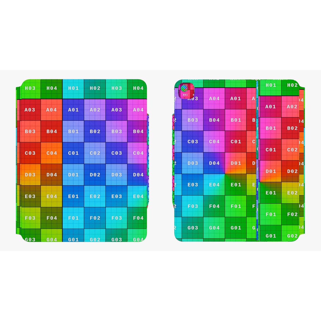 Apple iPad Air 13 Inch 3D Model – PBR Textures, FBX, OBJ Formats - View 78