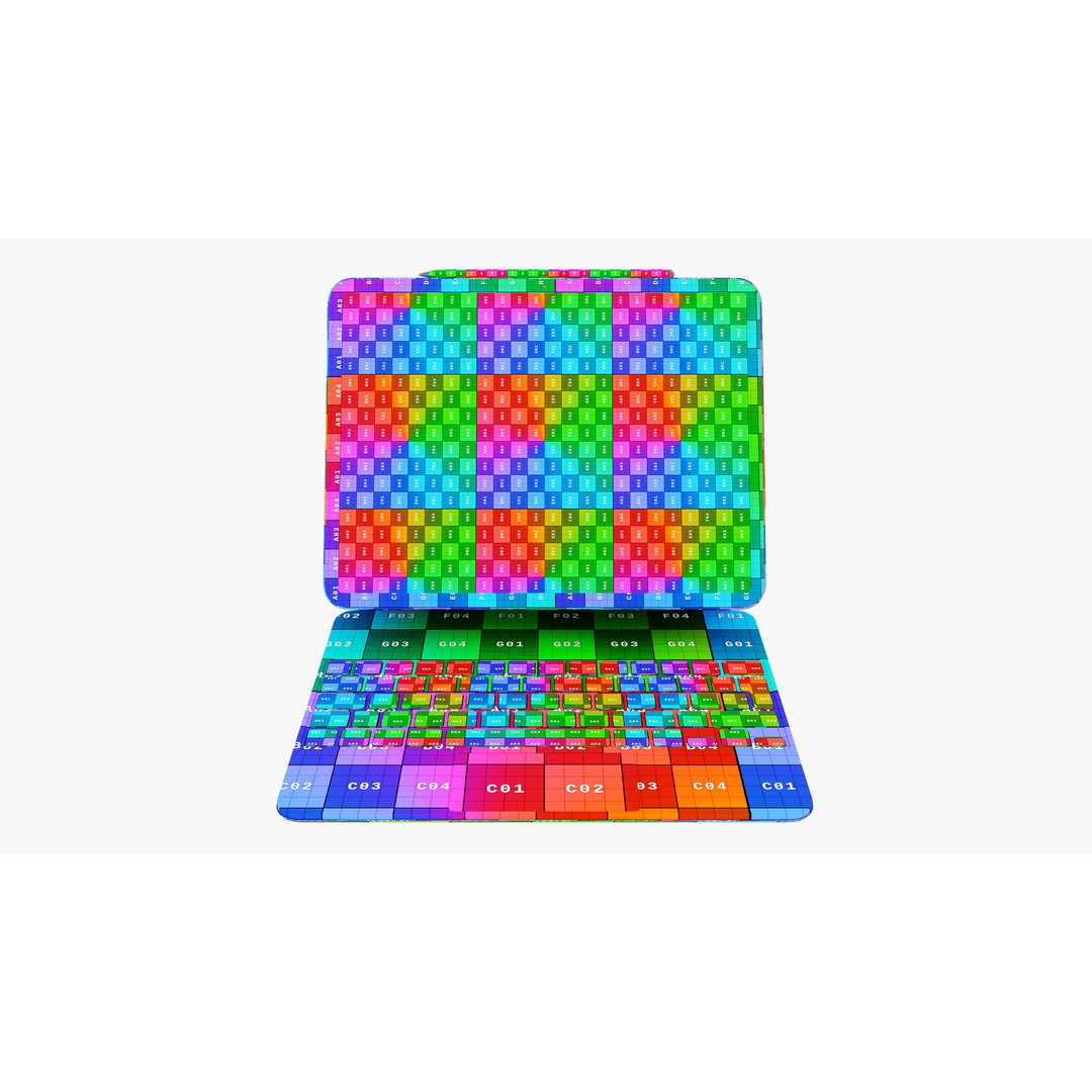 Apple iPad Air 13 Inch 3D Model – PBR Textures, FBX, OBJ Formats - View 79