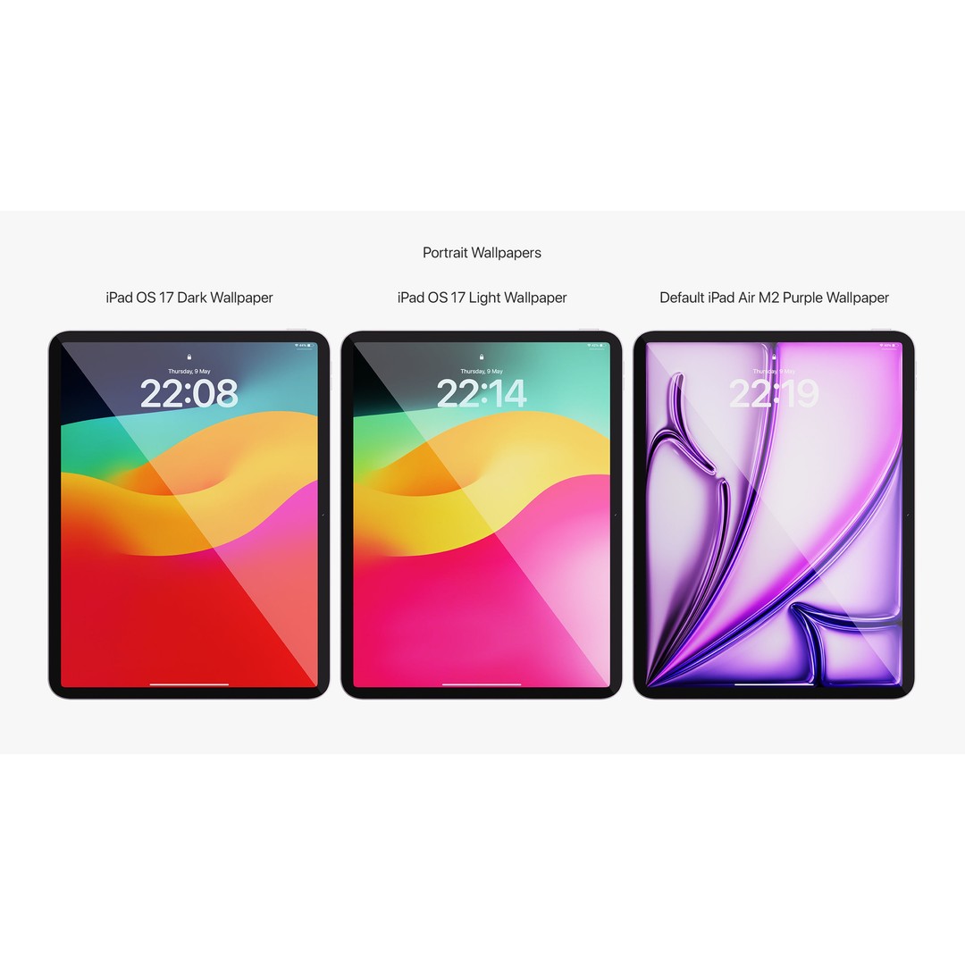 Apple iPad Air 13 Inch 3D Model – PBR Textures, FBX, OBJ Formats - View 8