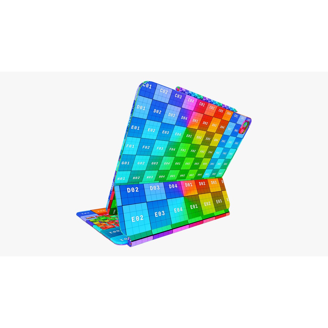 Apple iPad Air 13 Inch 3D Model – PBR Textures, FBX, OBJ Formats - View 80