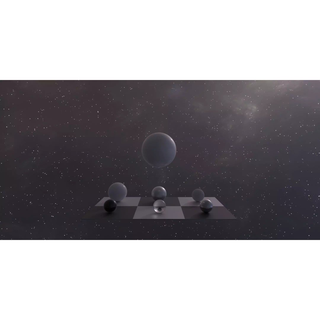360° Space Background HDRI 3D Model – 16k Equirectangular Environment Map - View 10