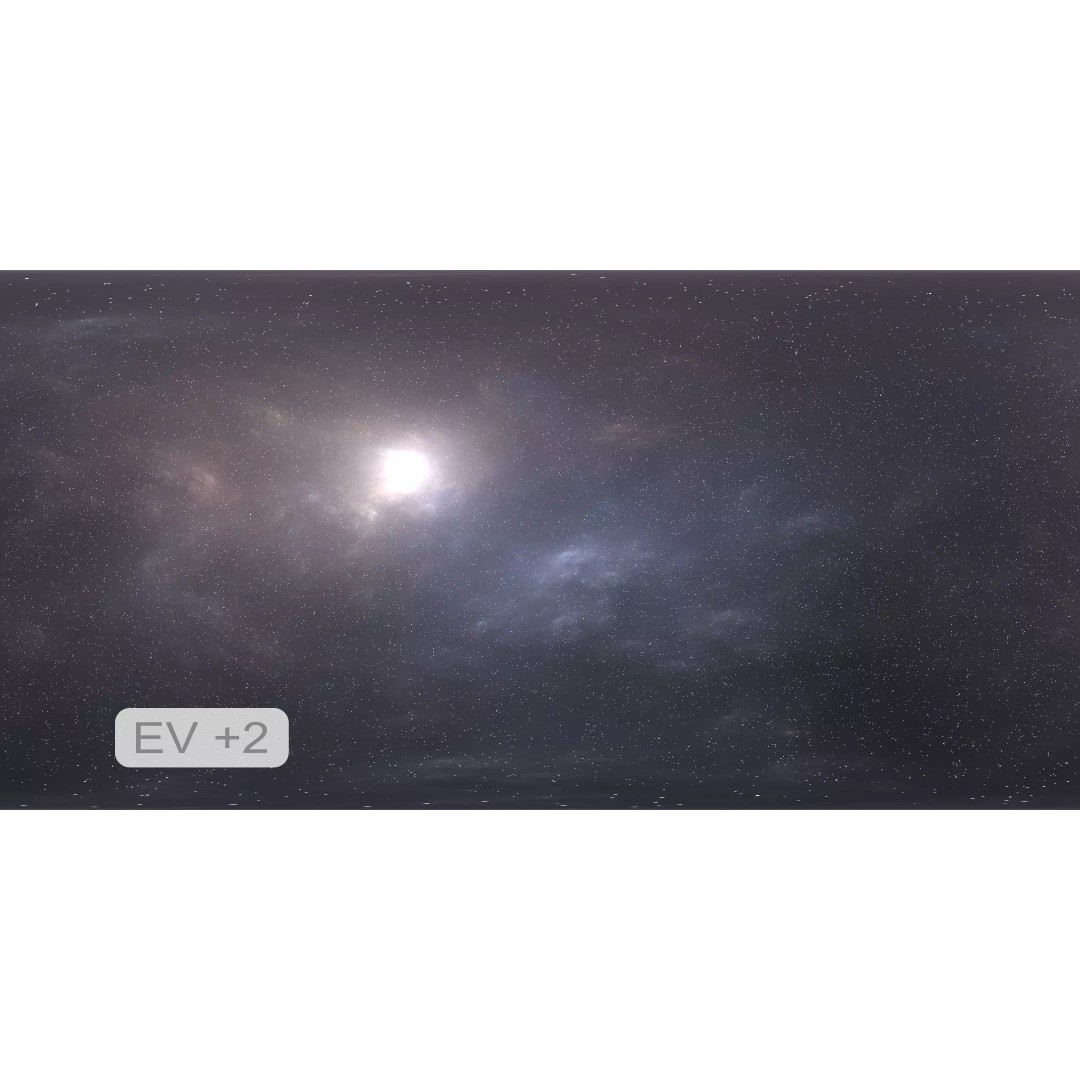 360° Space Background HDRI 3D Model – 16k Equirectangular Environment Map - View 24