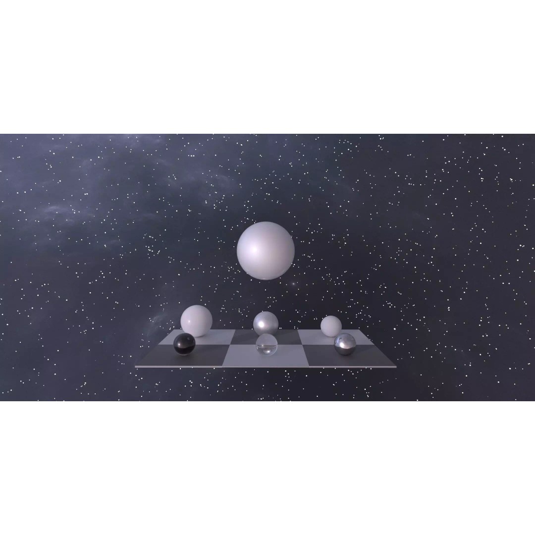 360° Space Background HDRI 3D Model – 16k Equirectangular Environment Map - View 4