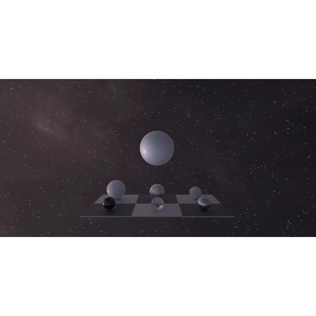 360° Space Background HDRI 3D Model – 16k Equirectangular Environment Map - View 5