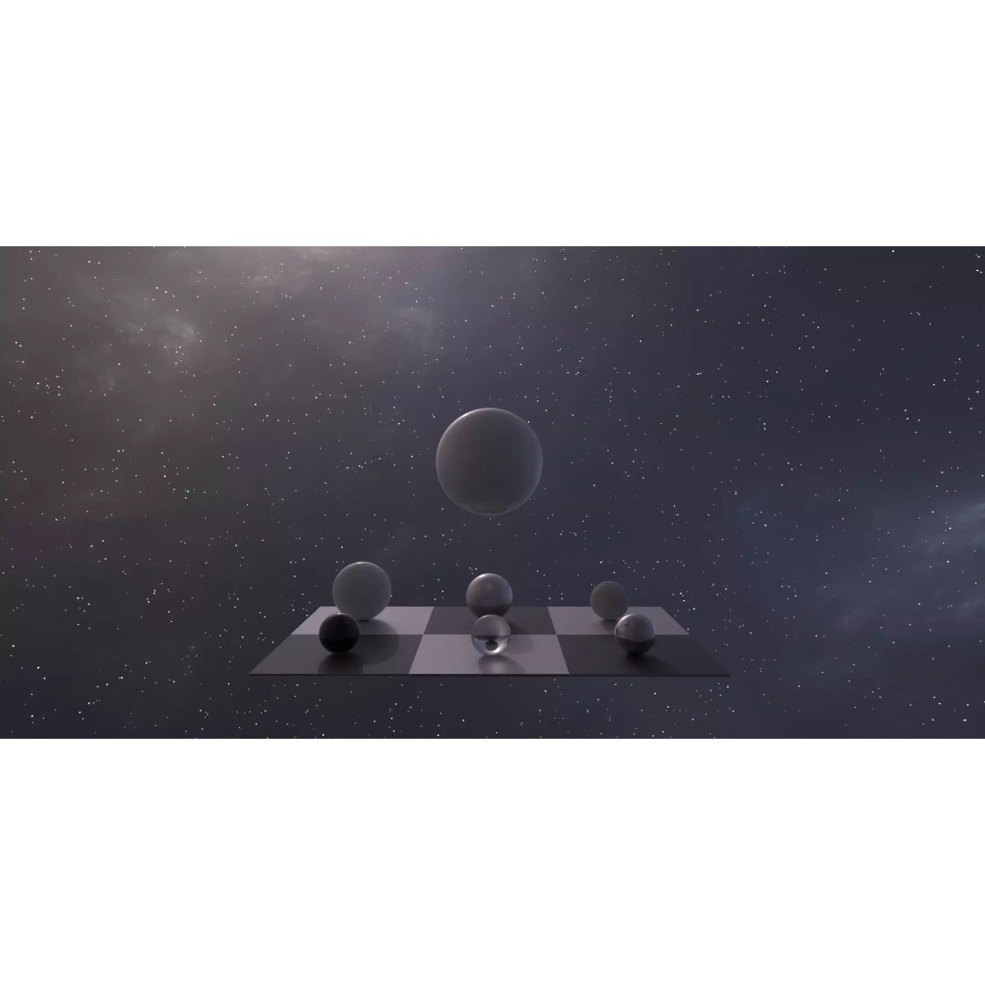 360° Space Background HDRI 3D Model – 16k Equirectangular Environment Map - View 9