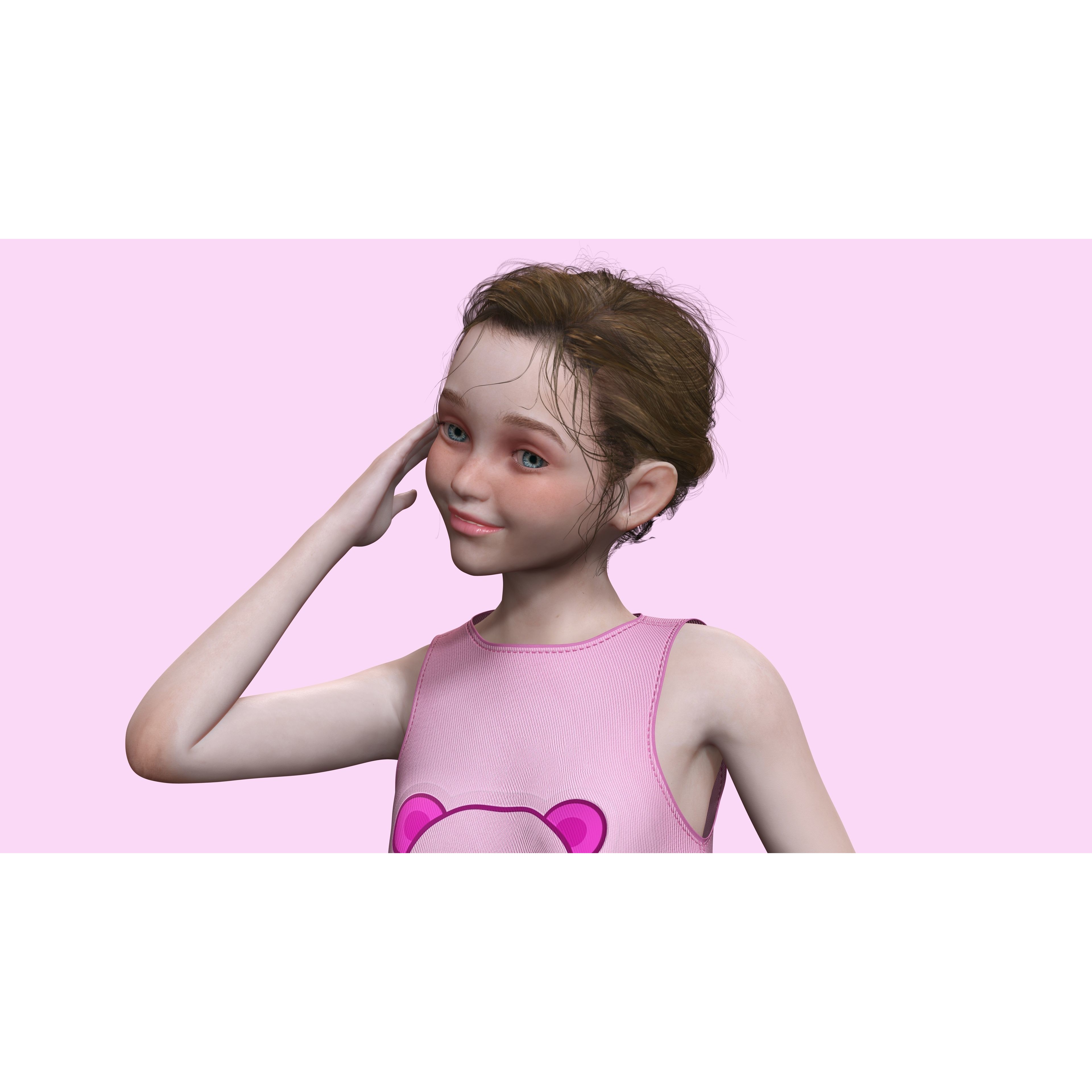 Staicy - Low-Poly Game-Ready 3D Model - View 10