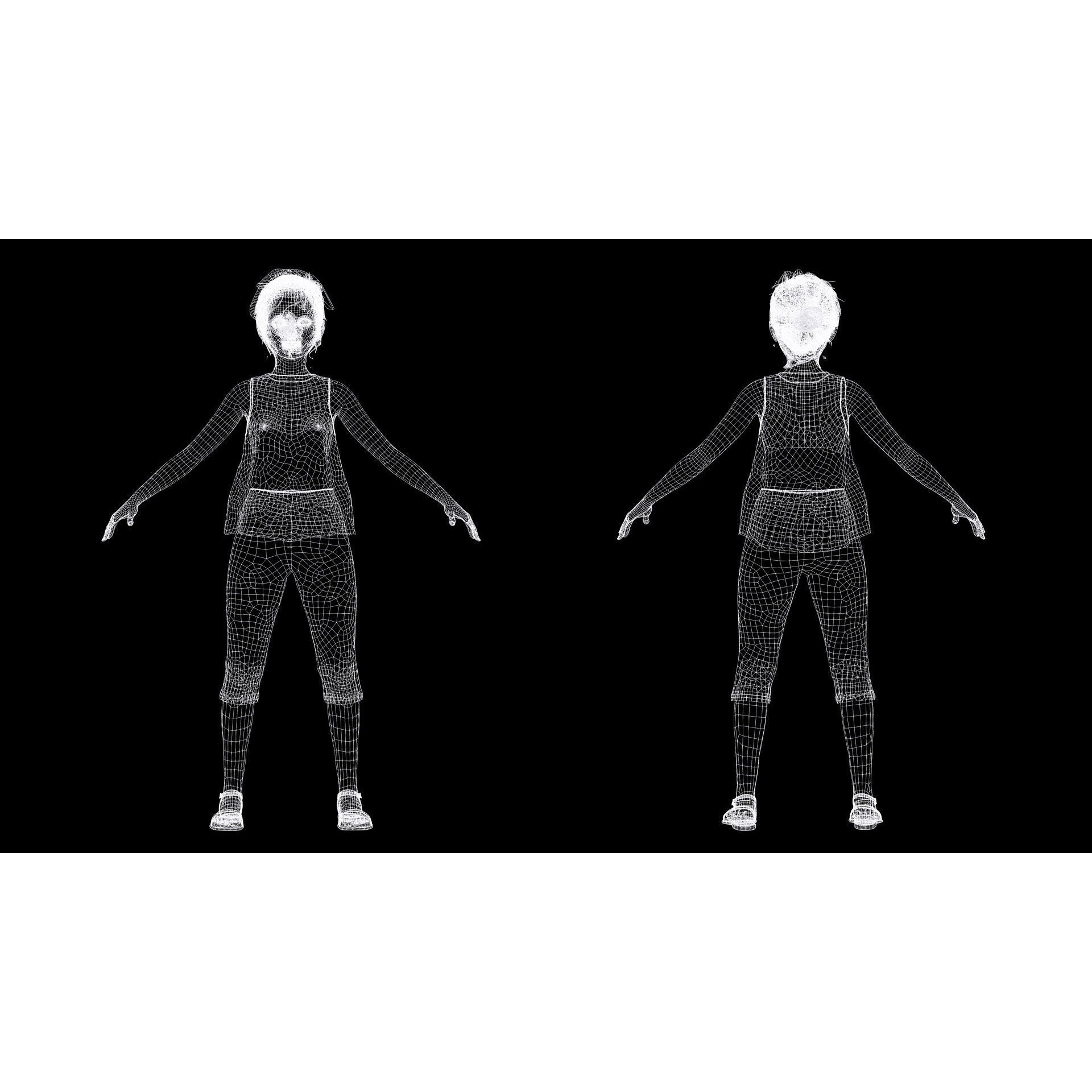 Staicy - Low-Poly Game-Ready 3D Model - View 16