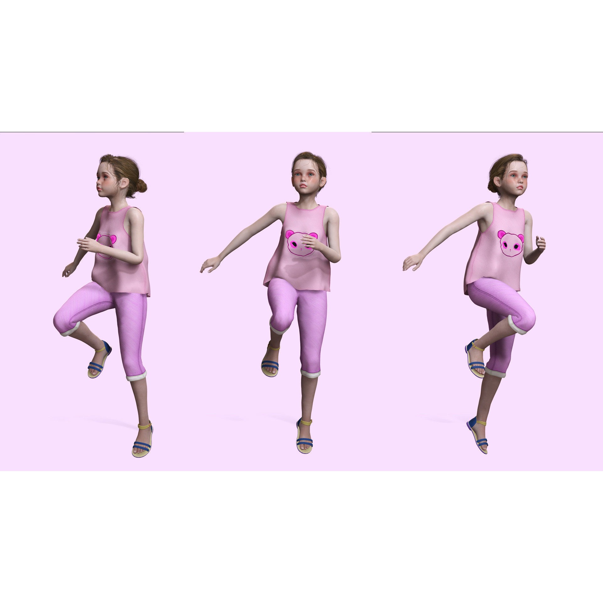 Staicy - Low-Poly Game-Ready 3D Model - View 3