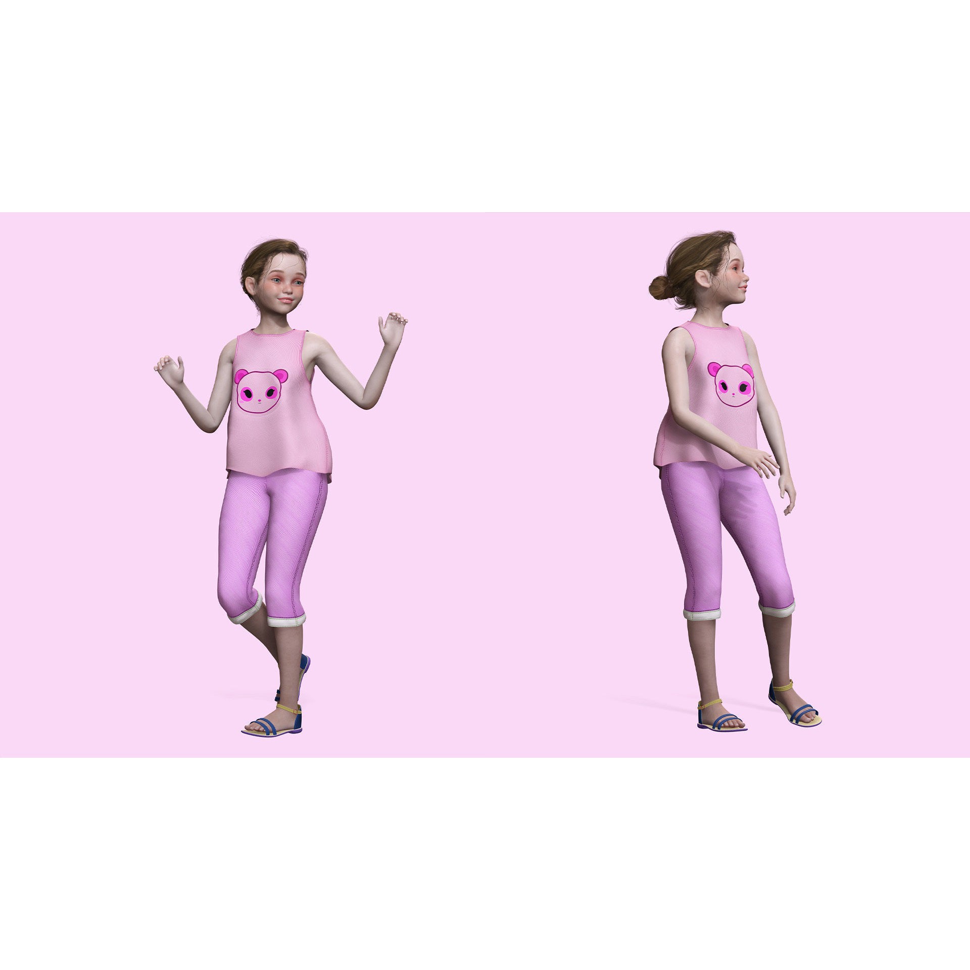 Staicy - Low-Poly Game-Ready 3D Model - View 5