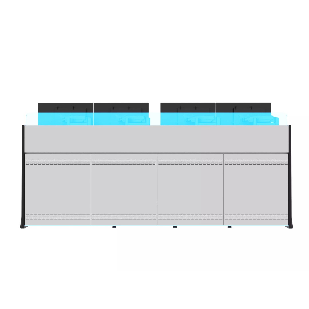 Control Room Desk 3D Model – Low Poly Interior Furniture, FBX, OBJ - View 12