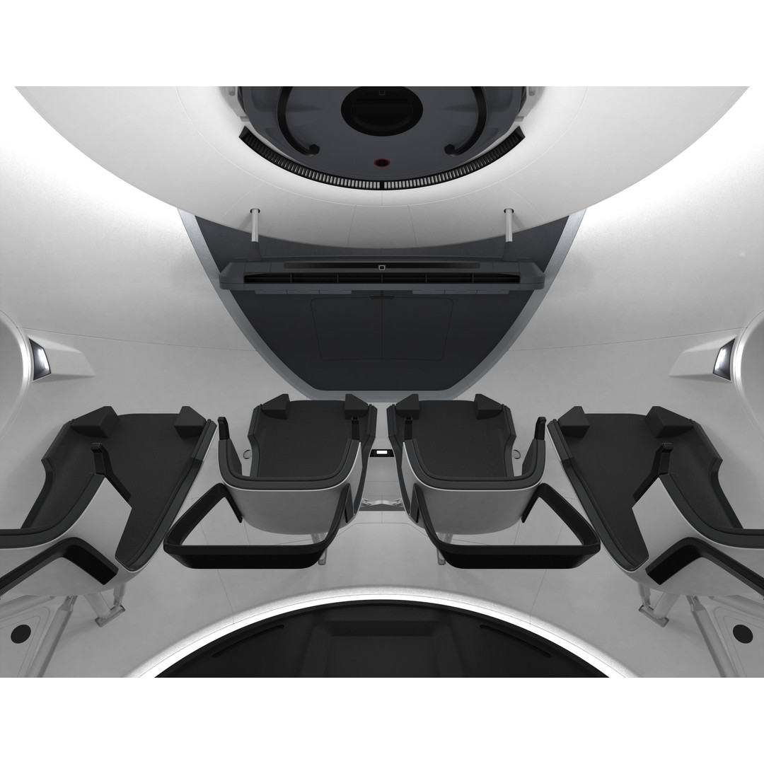 SpaceX Crew Dragon 3D Model – High-Quality Nurbs Geometry, Rhino - View 5