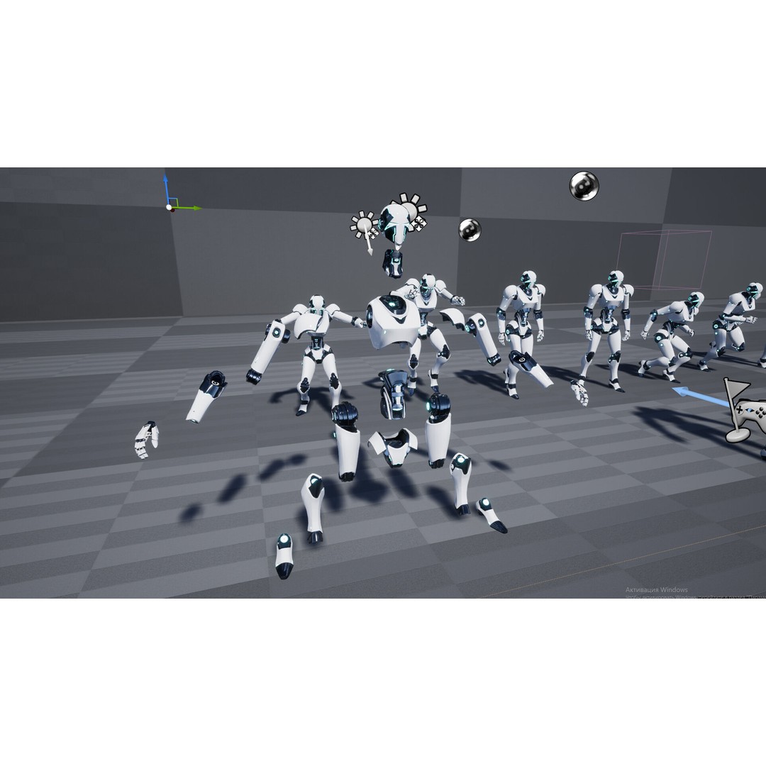 Robot 3D Model – Low Poly Game-Ready Character, FBX, PBR