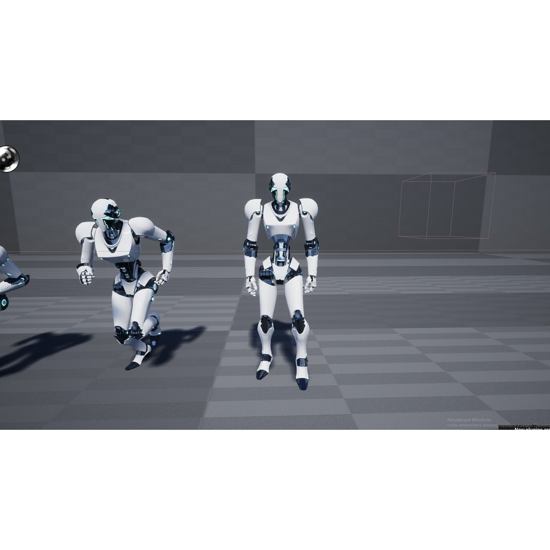 Robot 3D Model – Low Poly Game-Ready Character, FBX, PBR - View 15
