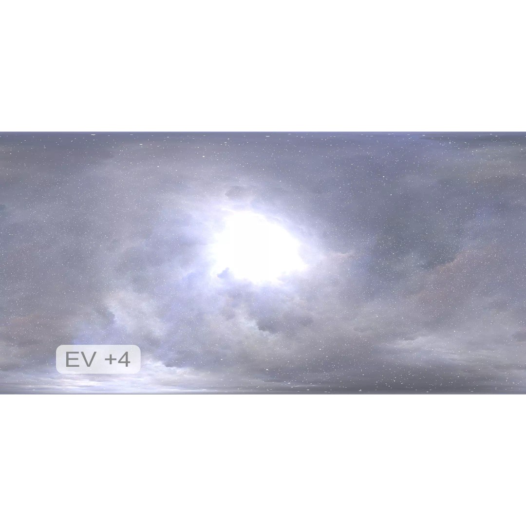 360° Space Background 3D Model – 16k HDRI Panoramic Environment Map - View 22