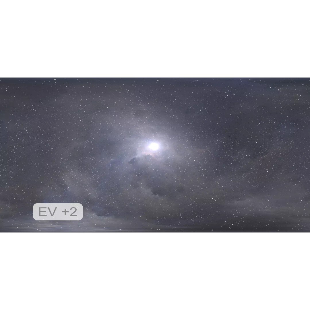360° Space Background 3D Model – 16k HDRI Panoramic Environment Map - View 23