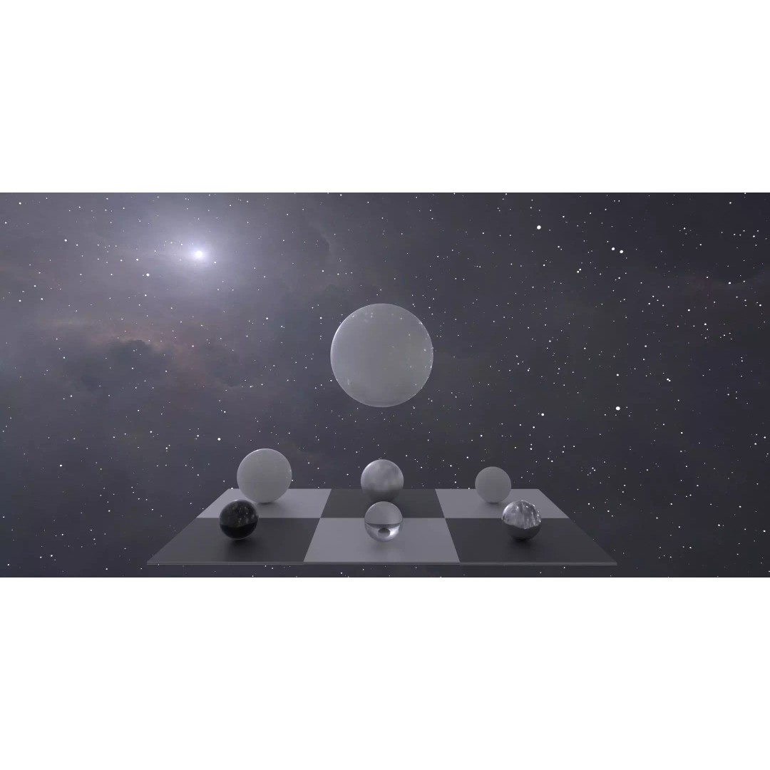 360° Space Background 3D Model – 16k HDRI Panoramic Environment Map - View 4