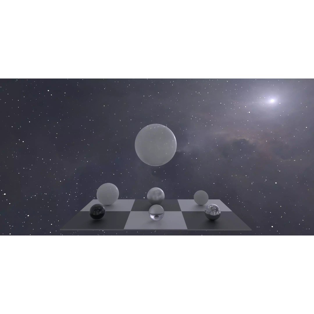 360° Space Background 3D Model – 16k HDRI Panoramic Environment Map - View 5