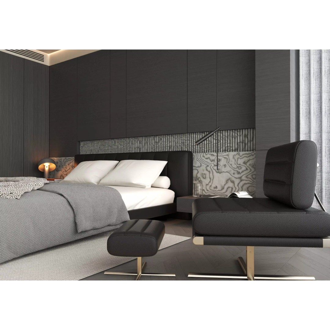 Bedroom Interior 3D Model – Modern Furnishing Design, FBX & OBJ Formats - View 10
