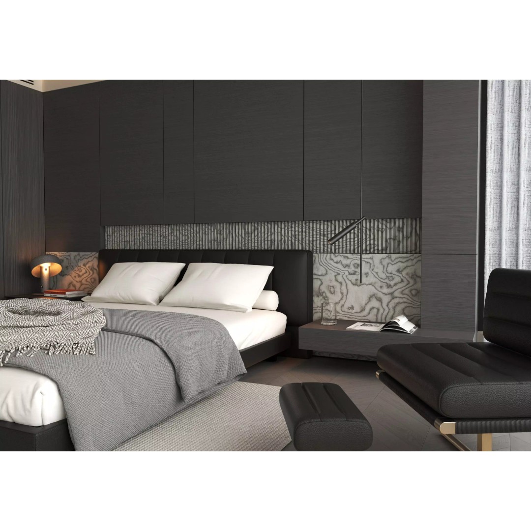 Bedroom Interior 3D Model – Modern Furnishing Design, FBX & OBJ Formats - View 4