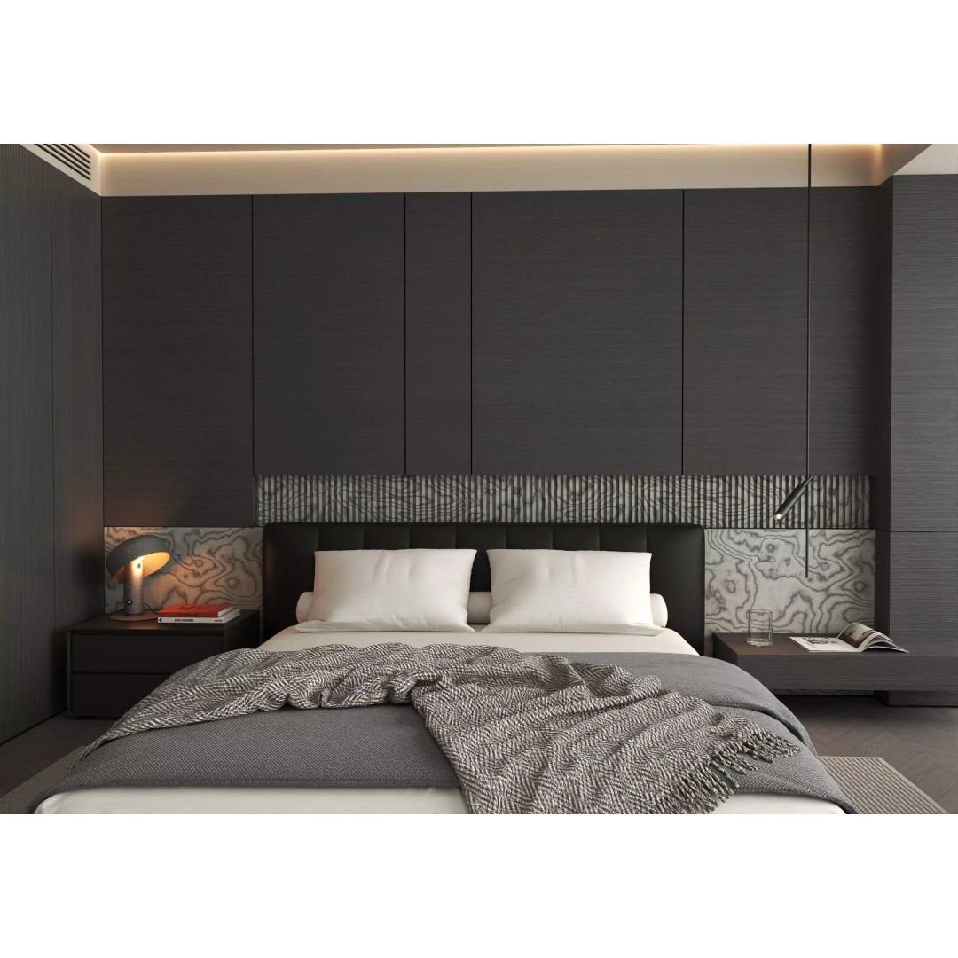 Bedroom Interior 3D Model – Modern Furnishing Design, FBX & OBJ Formats - View 8