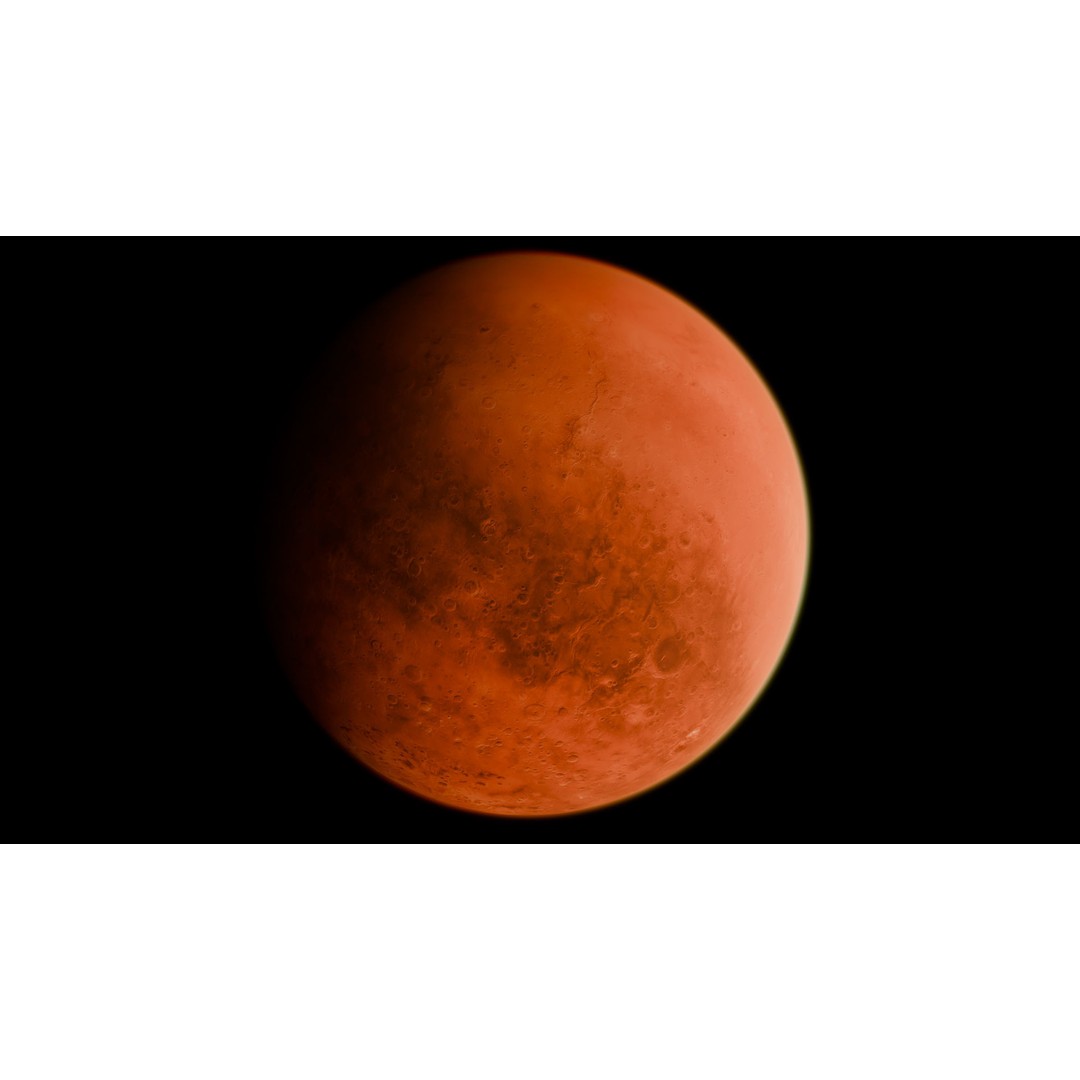Mars 3D Model – Ultra-High-Resolution PBR Planet for Blender - View 8