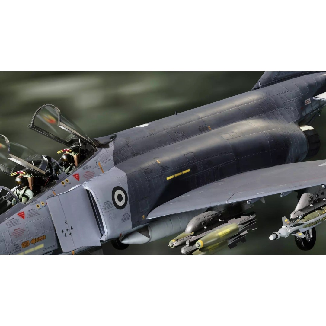 F4 Phantom 2 3D Model – High Resolution Rigged Aircraft, Blender, FBX - View 11
