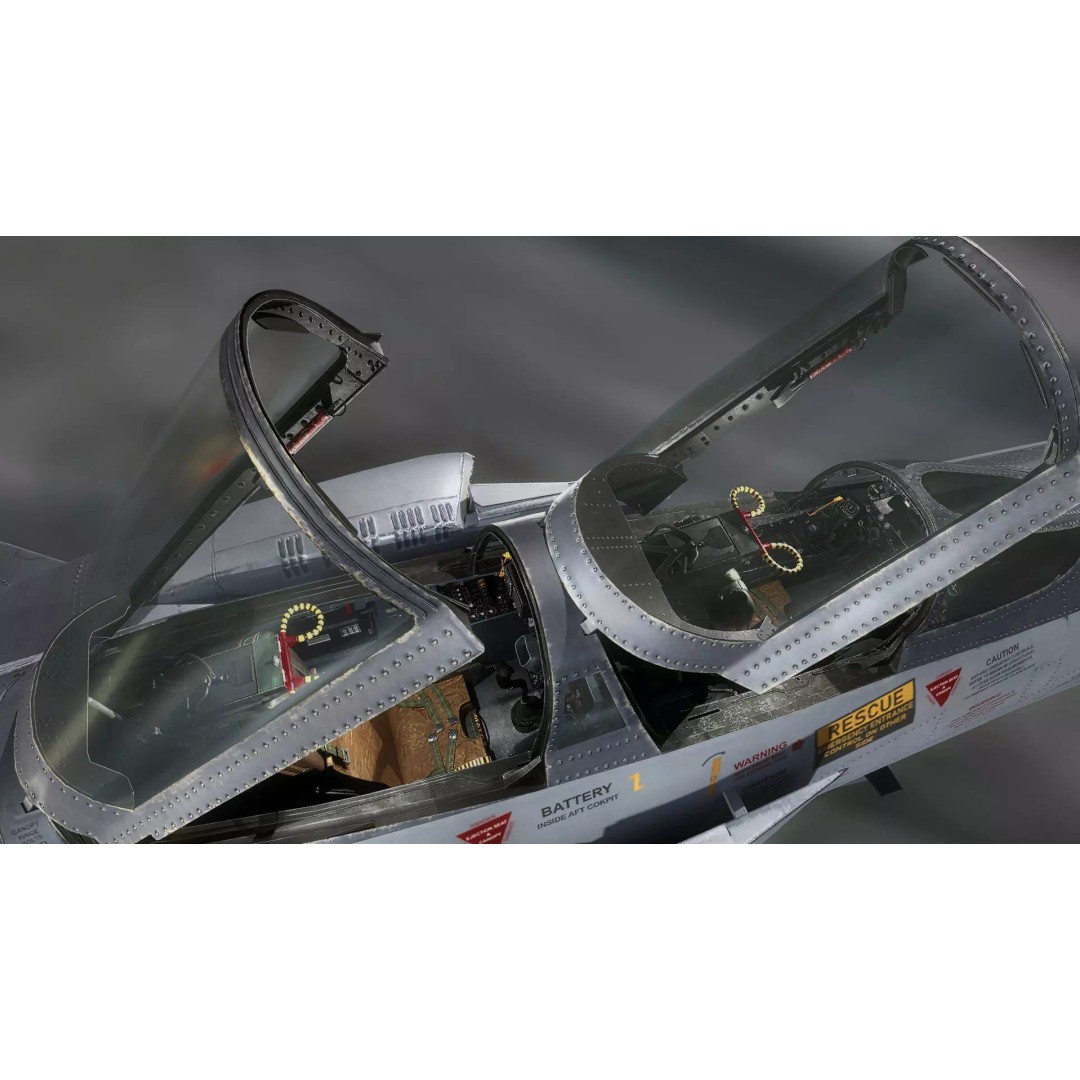 F4 Phantom 2 3D Model – High Resolution Rigged Aircraft, Blender, FBX - View 12