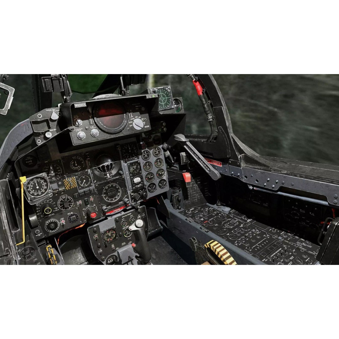 F4 Phantom 2 3D Model – High Resolution Rigged Aircraft, Blender, FBX - View 17