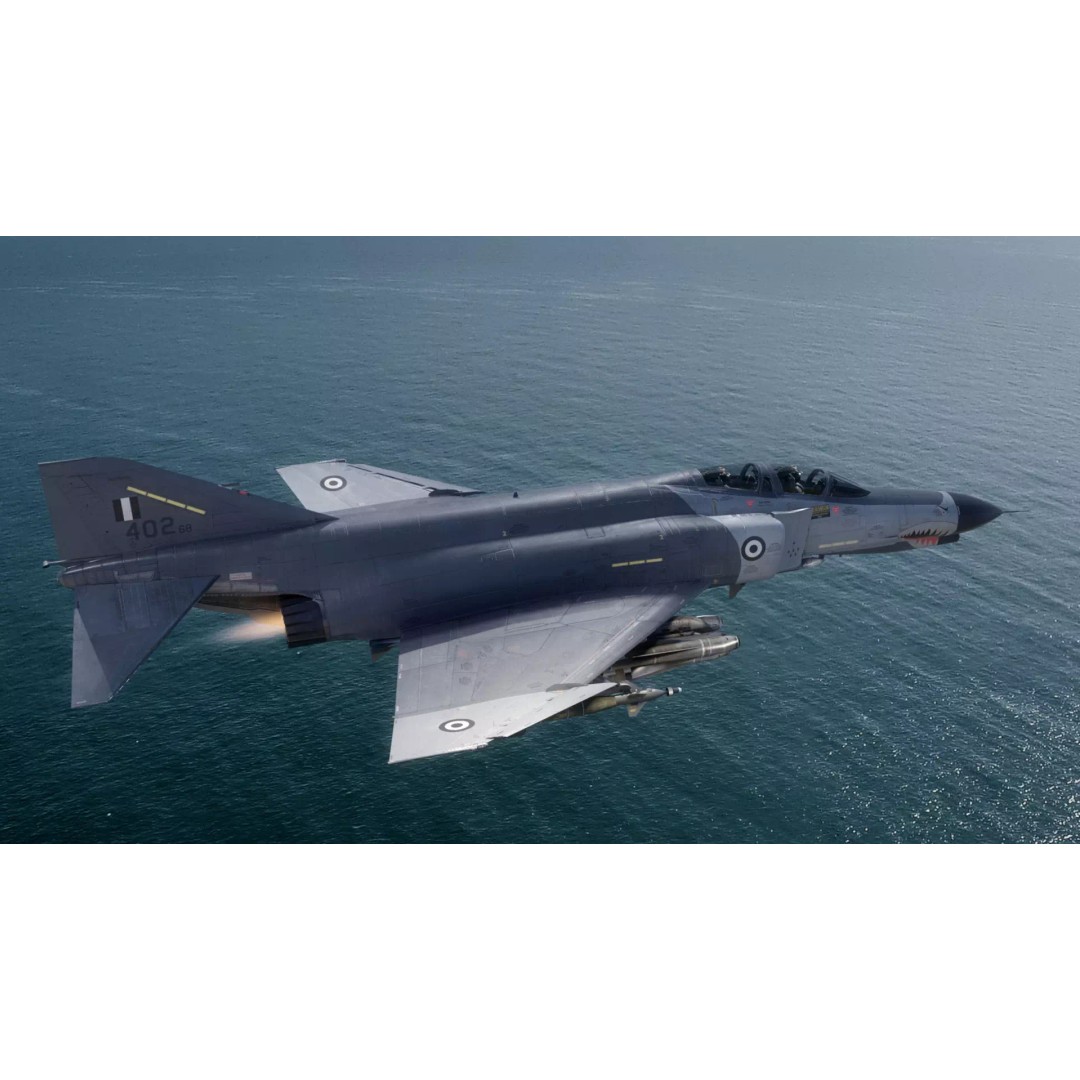 F4 Phantom 2 3D Model – High Resolution Rigged Aircraft, Blender, FBX - View 34