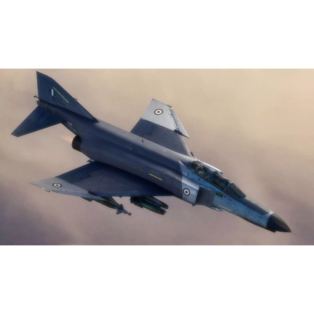 F4 Phantom 2 3D Model – High Resolution Rigged Aircraft, Blender, FBX - View 4