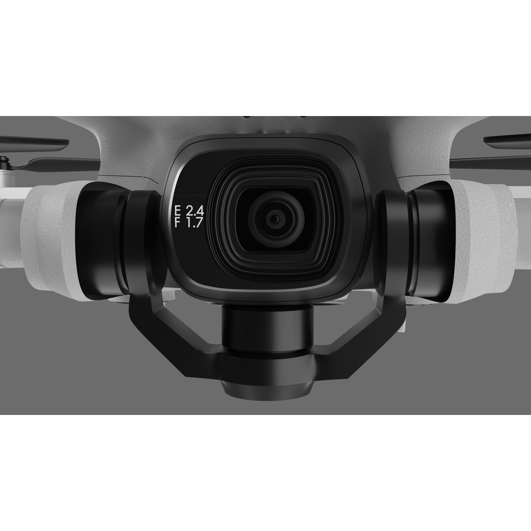 Dji Mini 4 Pro 3D Model – High Poly Drone Asset, FBX, OBJ - View 13