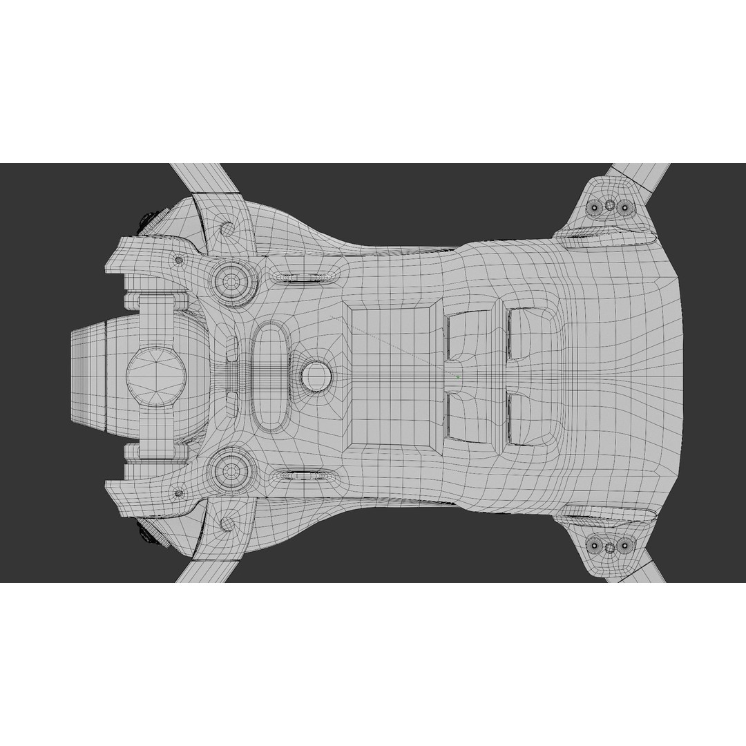 Dji Mini 4 Pro 3D Model – High Poly Drone Asset, FBX, OBJ - View 21