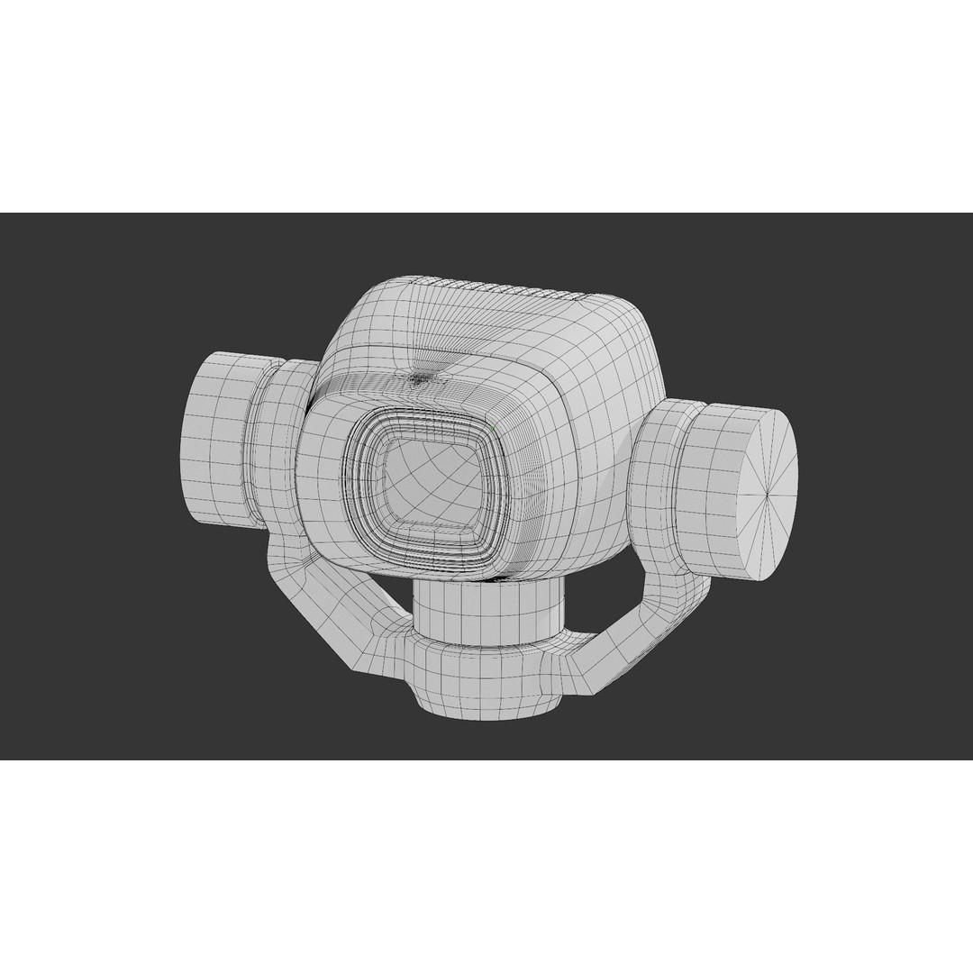 Dji Mini 4 Pro 3D Model – High Poly Drone Asset, FBX, OBJ - View 25
