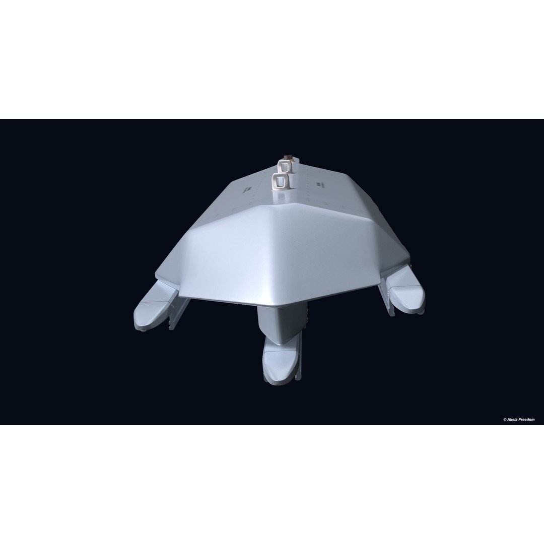 Missile Launcher 3D Model – High Poly PBR Asset, FBX, OBJ - View 4