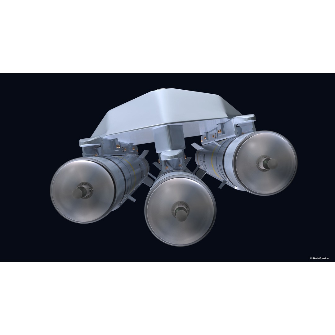 Missile Launcher 3D Model – High Poly PBR Asset, FBX, OBJ - View 8