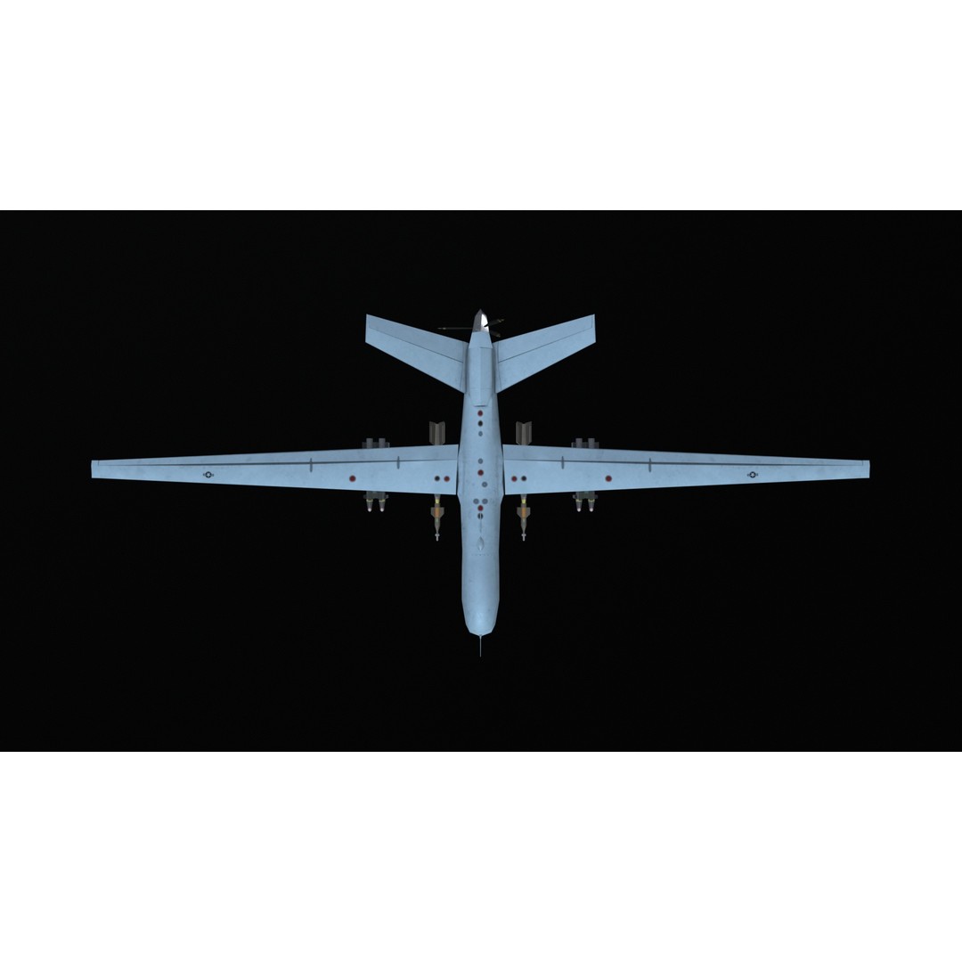 MQ9 Reaper 3D Model – Low Poly Game Asset, PBR Textures, FBX - View 39