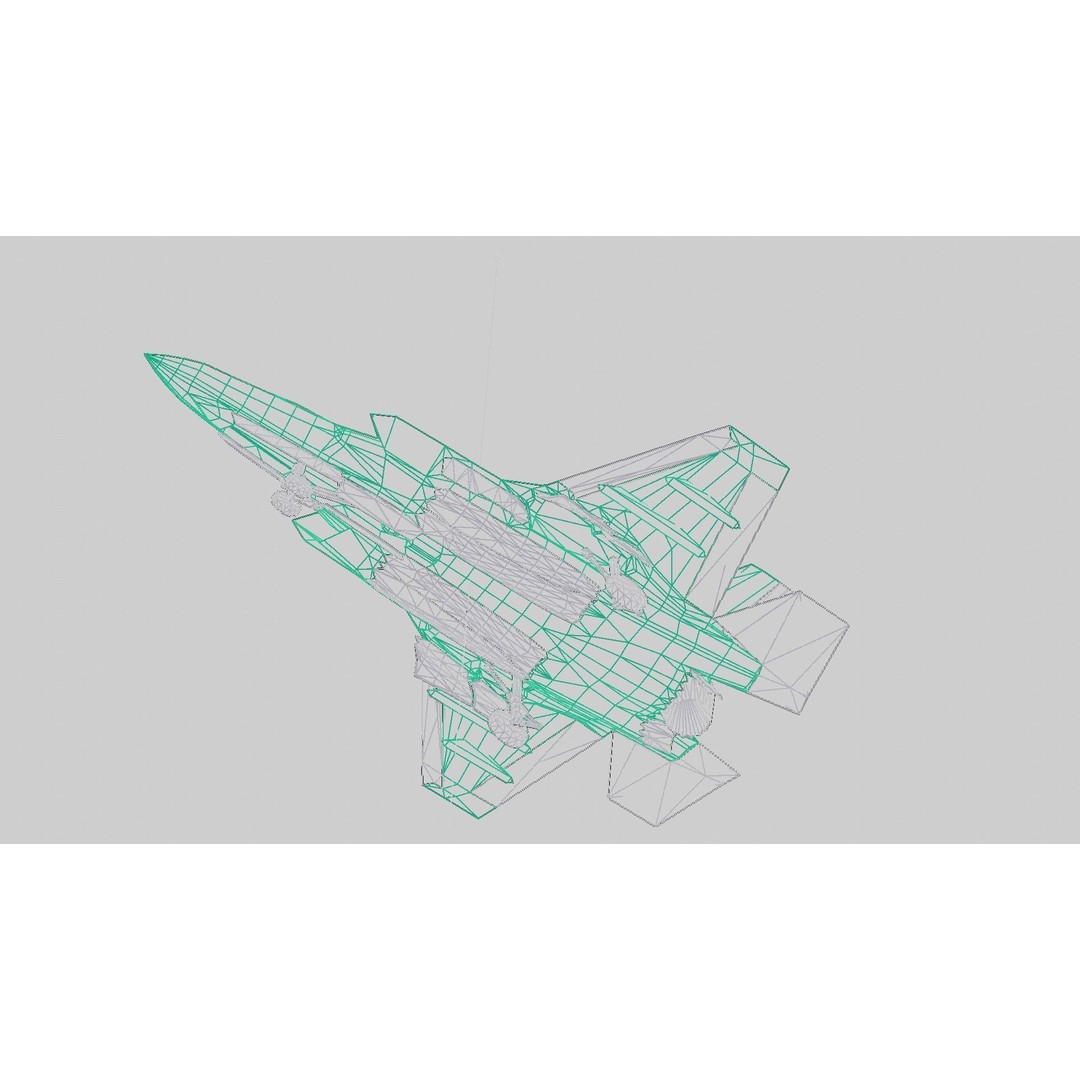 Lockheed Martin F-35 Lightning 3D Model – Low Poly Military Aircraft, FBX