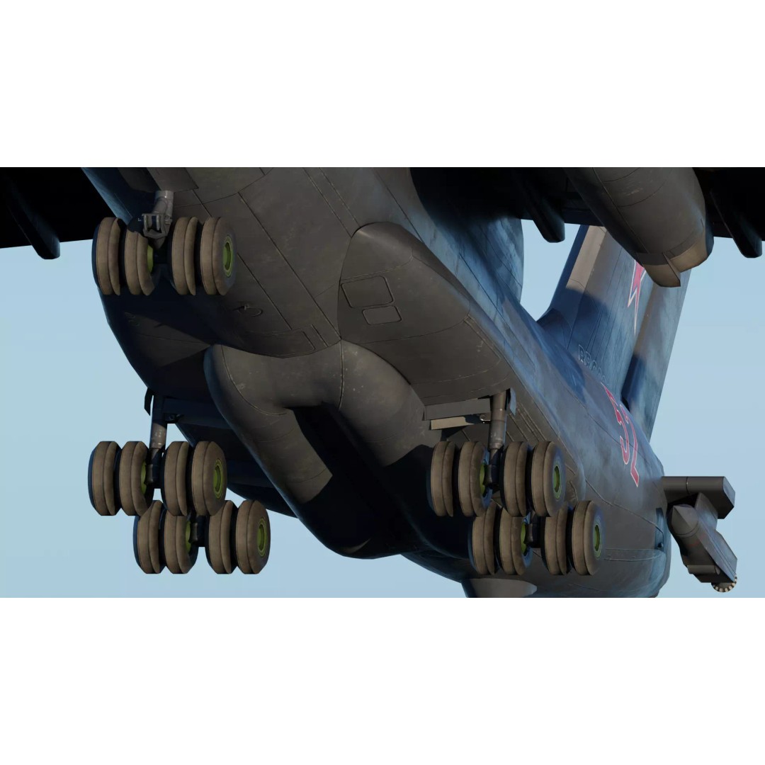 Iliouchine Il-78 3D Model – Low Poly Game Ready Aircraft, FBX, Blender - View 15