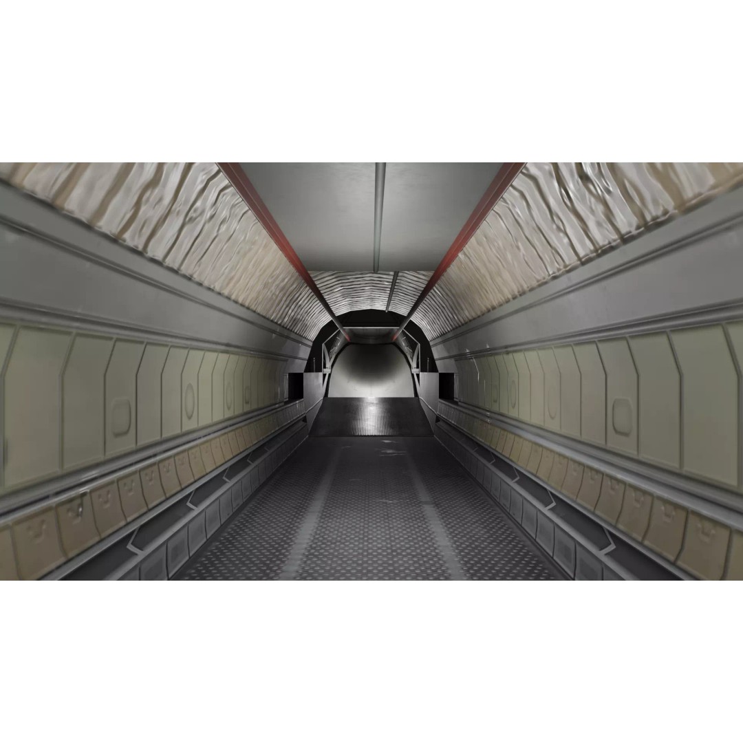 Iliouchine Il-78 3D Model – Low Poly Game Ready Aircraft, FBX, Blender - View 17