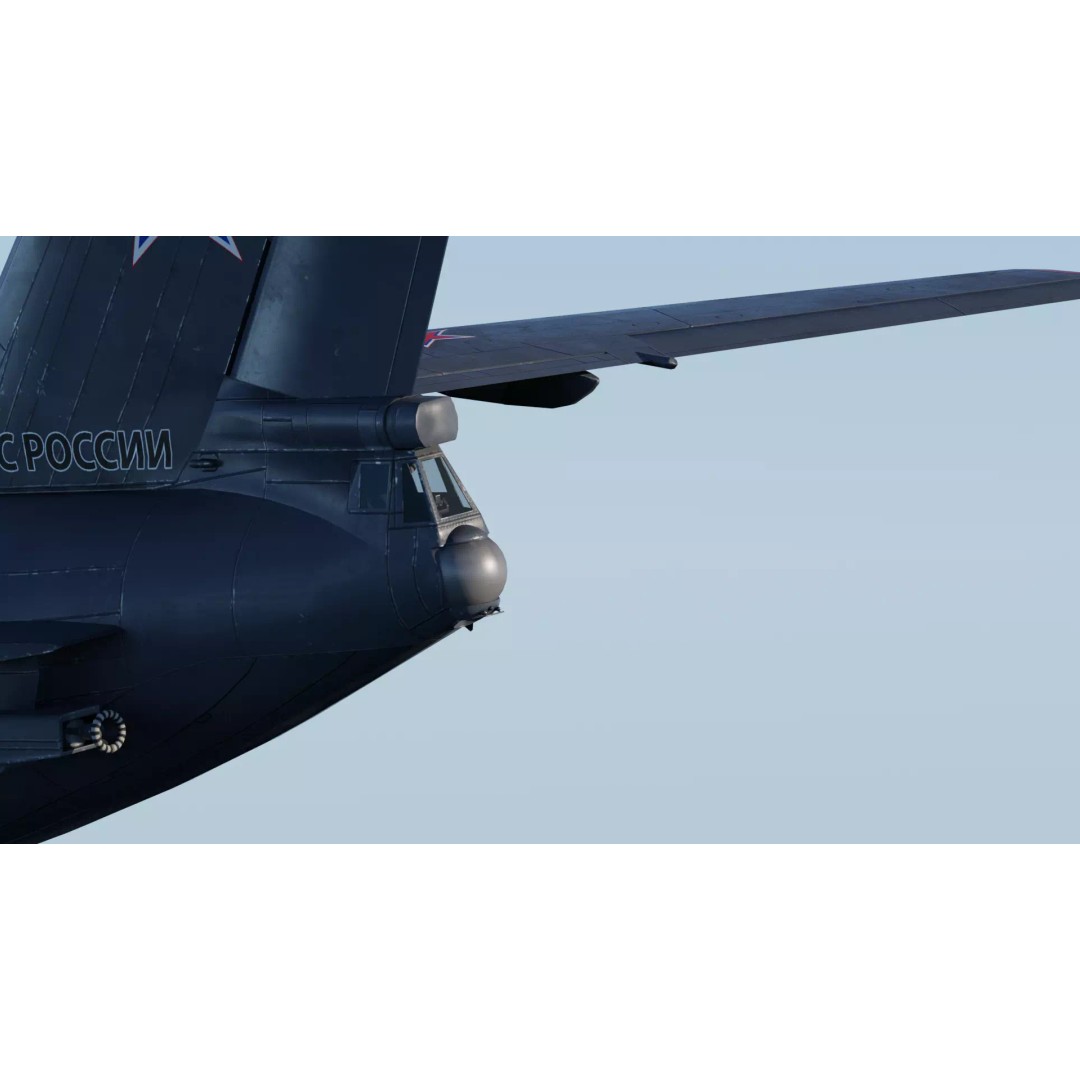 Iliouchine Il-78 3D Model – Low Poly Game Ready Aircraft, FBX, Blender - View 8
