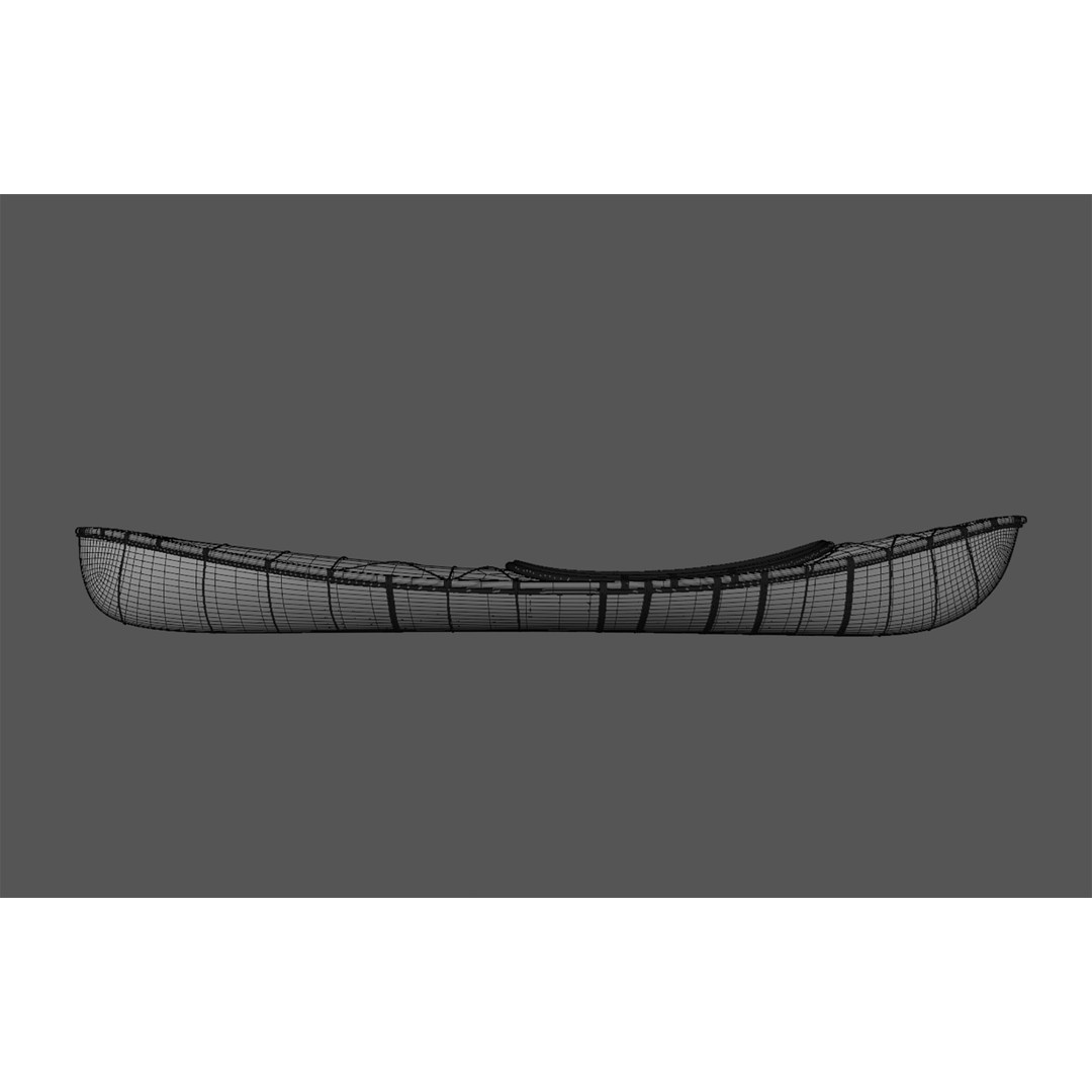 Kayak 3D Model – Realistic PBR Asset for Blender and Games - View 22